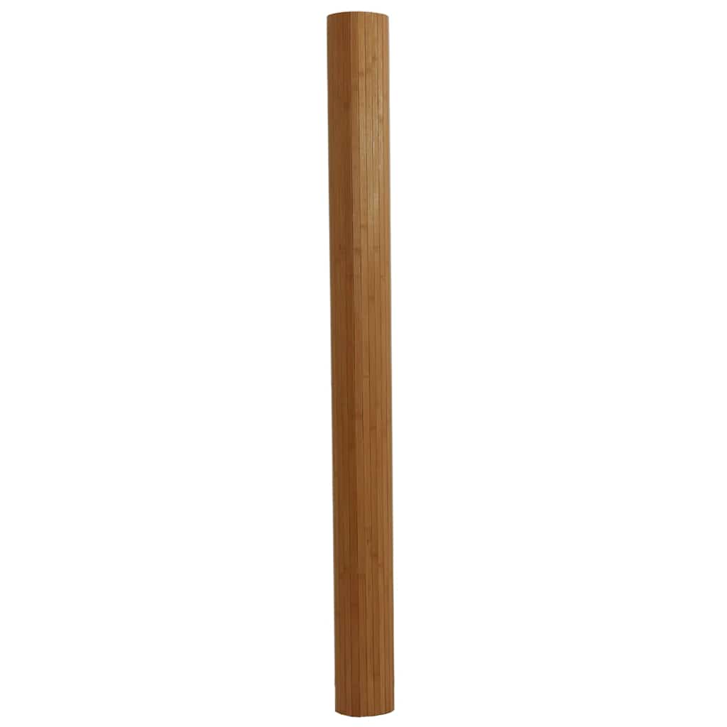 Tappeto Rettangolare Marrone 80x300 cm in Bambù