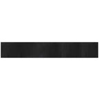 Tappeto Rettangolare Nero 80x500 cm in Bambù