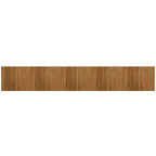 Tappeto Rettangolare Marrone 80x500 cm in Bambù