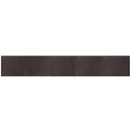Tappeto Rettangolare Marrone Scuro 80x500 cm in Bambù