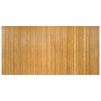 Tappeto Rettangolare Naturale 100x200 cm in Bambù