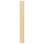 Tappeto Rettangolare Naturale Chiaro 100x200 cm in Bambù