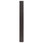 Tappeto Rettangolare Marrone Scuro 100x200 cm in Bambù