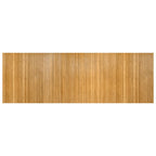 Tappeto Rettangolare Naturale 100x300 cm in Bambù