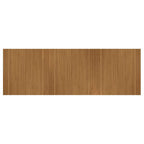 Tappeto Rettangolare Marrone 100x300 cm in Bambù