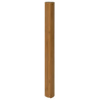 Tappeto Rettangolare Marrone 100x300 cm in Bambù