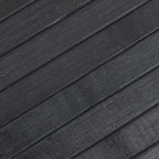 Tappeto Rettangolare Grigio 100x300 cm in Bambù