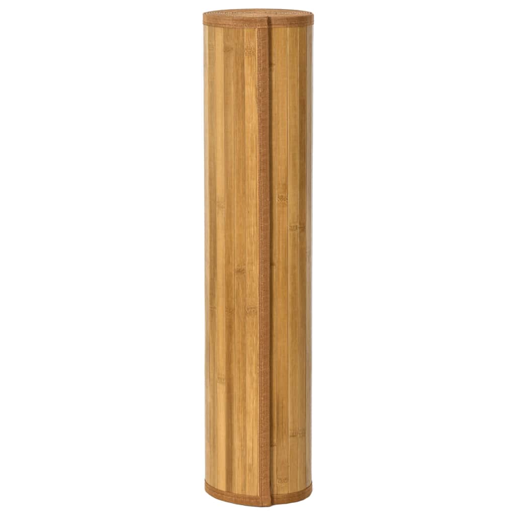 Tappeto Rettangolare Naturale 60x200 cm in Bambù