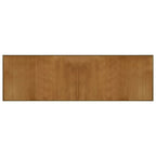 Tappeto Rettangolare Marrone 60x200 cm in Bambù