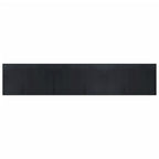 Tappeto Rettangolare Nero 60x300 cm in Bambù