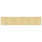 Tappeto Rettangolare Natura Chiaro 60x300 cm in Bambù