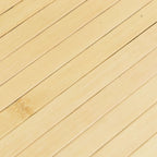 Tappeto Rettangolare Natura Chiaro 60x300 cm in Bambù