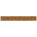 Tappeto Rettangolare Marrone 60x500 cm in Bambù