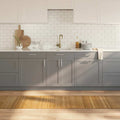 Tappeto Rettangolare Naturale 60x1000 cm in Bambù