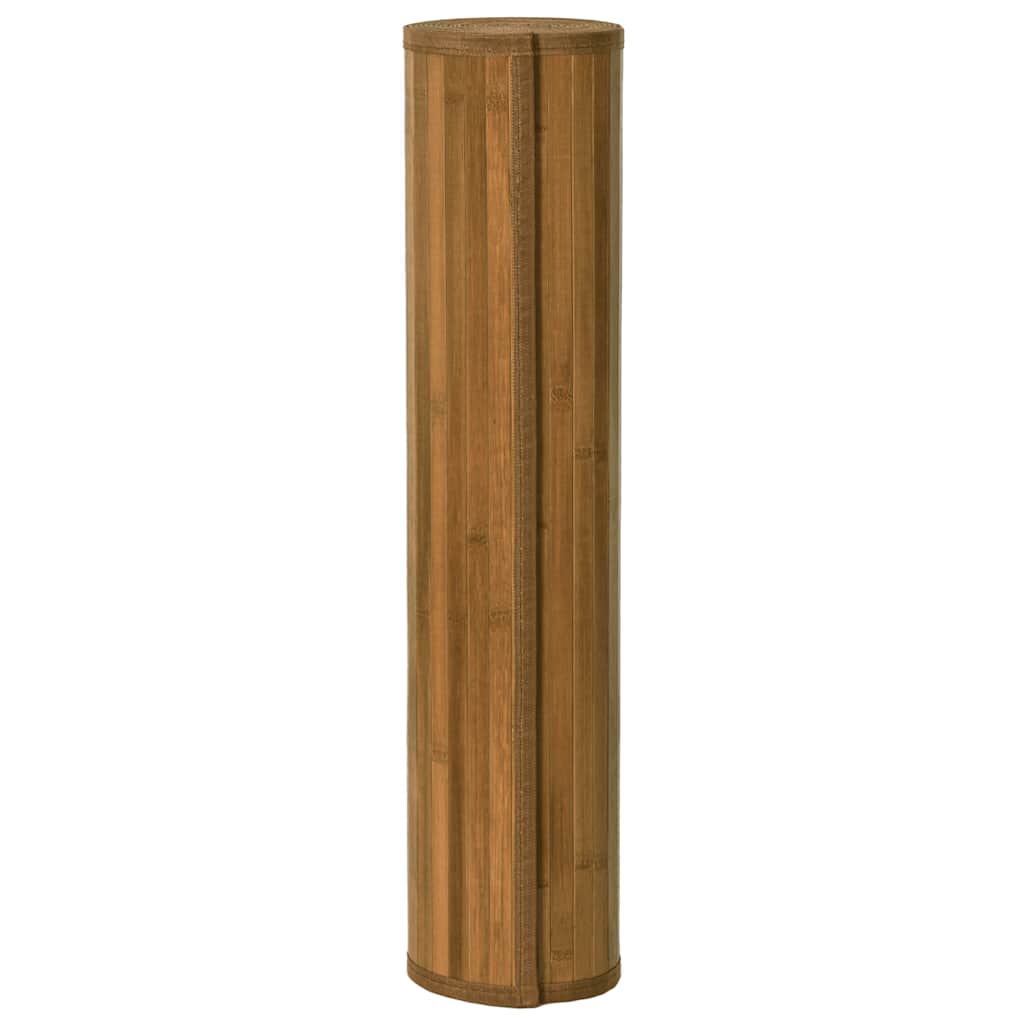 Tappeto Rettangolare Marrone 60x1000 cm in Bambù