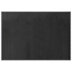 Tappeto Rettangolare Grigio 70x100 cm in Bambù