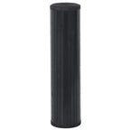 Tappeto Rettangolare Nero 70x200 cm in Bambù