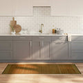 Tappeto Rettangolare Marrone 70x200 cm in Bambù