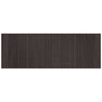 Tappeto Rettangolare Marrone Scuro 70x200 cm in Bambù
