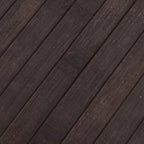 Tappeto Rettangolare Marrone Scuro 70x200 cm in Bambù