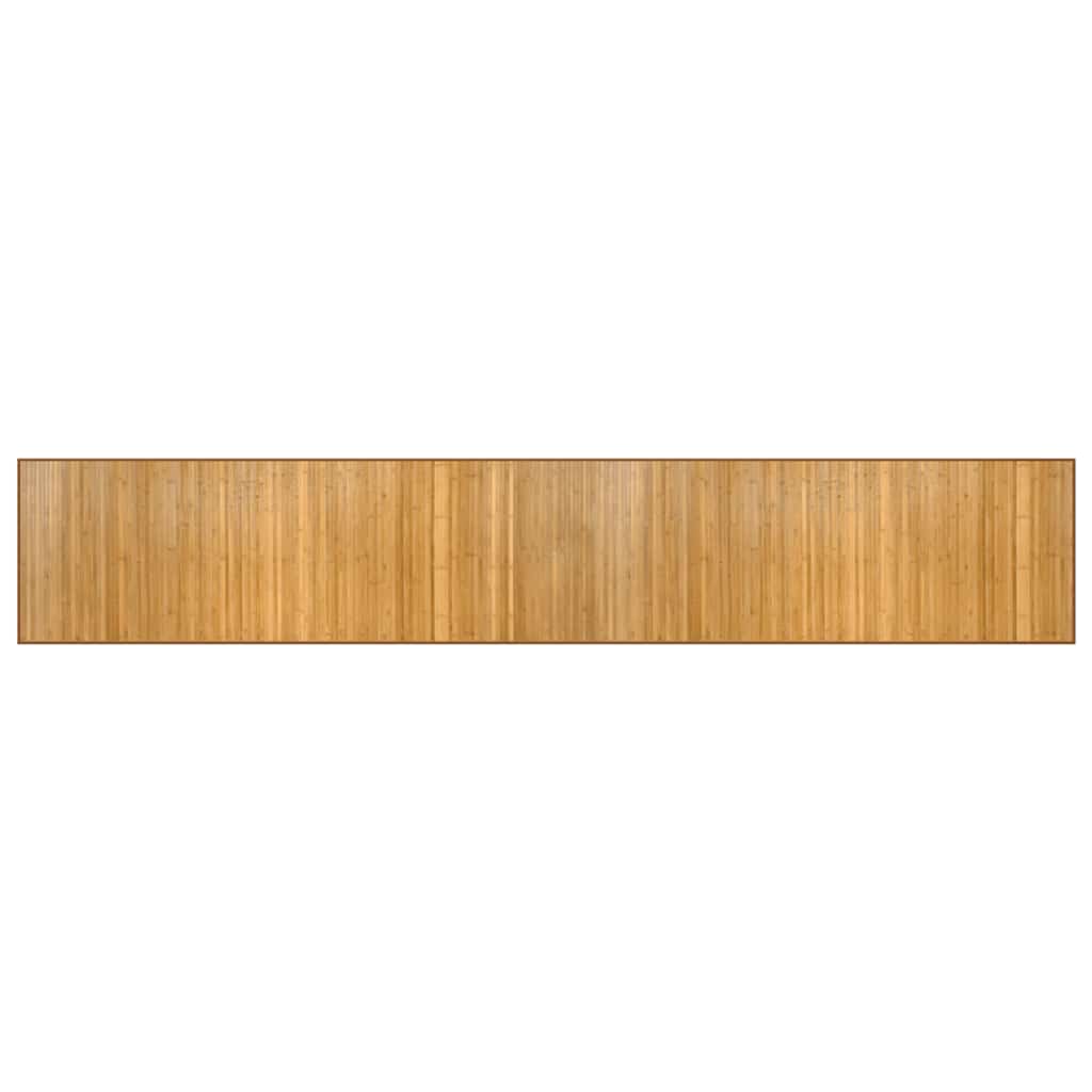 Tappeto Rettangolare Natura 70x400 cm in Bambù