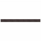 Tappeto Rettangolare Marrone Scuro 70x1000 cm in Bambù
