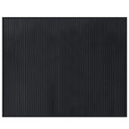 Tappeto Rettangolare Nero 80x100 cm in Bambù