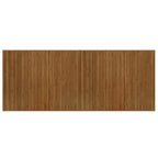 Tappeto Rettangolare Marrone 80x200 cm in Bambù