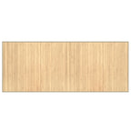 Tappeto Rettangolare Natura Chiaro 80x200 cm in Bambù