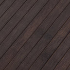 Tappeto Rettangolare Marrone Scuro 80x300 cm in Bambù