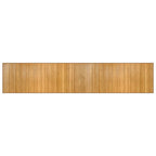Tappeto Rettangolare Natura 80x400 cm in Bambù