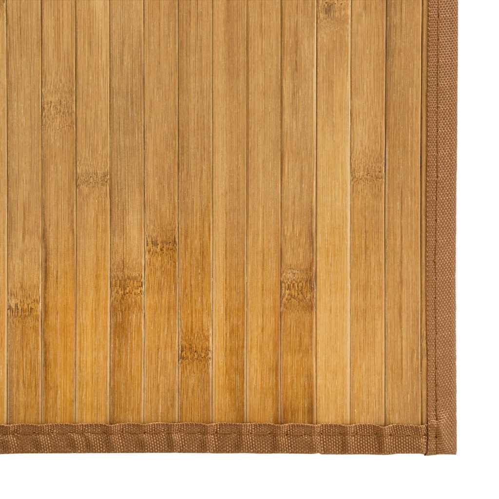 Tappeto Rettangolare Natura 80x400 cm in Bambù