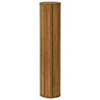 Tappeto Rettangolare Marrone 80x400 cm in Bambù
