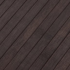 Tappeto Rettangolare Marrone Scuro 80x500 cm in Bambù