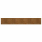 Tappeto Rettangolare Marrone 80x1000 cm in Bambù