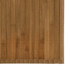 Tappeto Rettangolare Marrone 80x1000 cm in Bambù