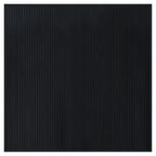Tappeto Quadrato Nero 100x100 cm in Bambù