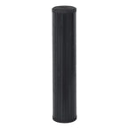 Tappeto Rettangolare Nero 100x200 cm in Bambù