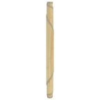 Tappeto Rotondo Naturale Chiaro 60 cm in Bambù