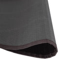 Tappeto Rotondo Marrone Scuro 100 cm in Bambù