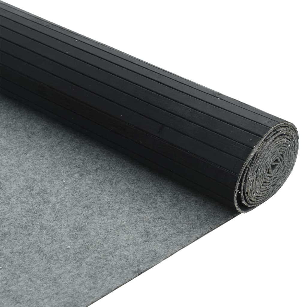 Divisorio Ambienti Nero Larghezza 250 cm Altezza 165 cm in Bambù