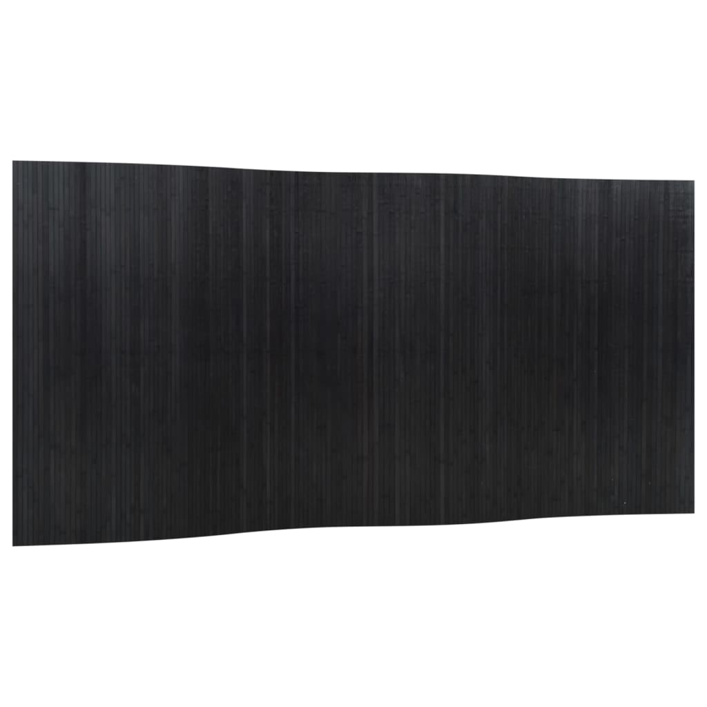 Divisorio Ambienti Nero Larghezza 400 cm Altezza 165 cm in Bambù