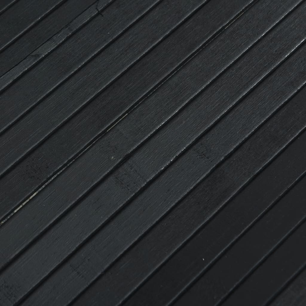 Divisorio Ambienti Nero Larghezza 400 cm Altezza 165 cm in Bambù