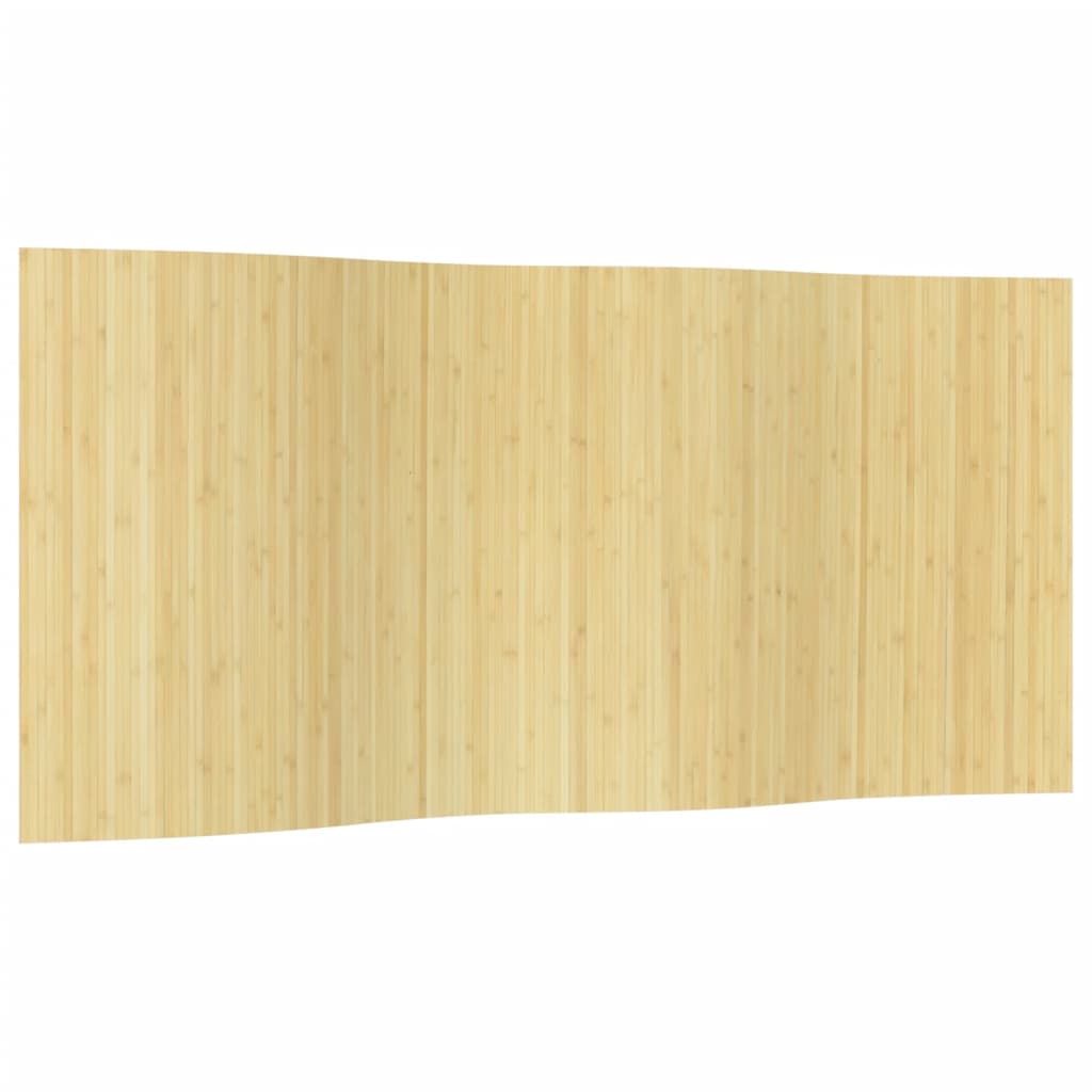 Divisorio Ambienti Naturale Chiaro Larghezza 400 cm Altezza 165 cm in Bambù