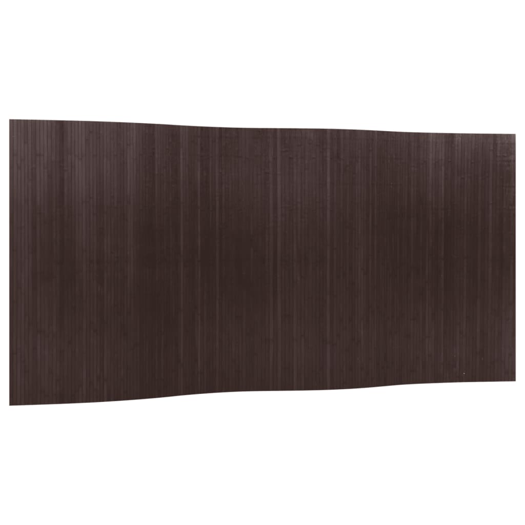 Divisorio Ambienti Marrone Scuro Larghezza 400 cm Altezza 165 cm in Bambù