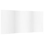 Divisorio Ambienti Bianco Larghezza 400 cm Altezza 165 cm in Bambù