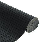 Divisorio Ambienti Nero Larghezza 600 cm Altezza 165 cm in Bambù