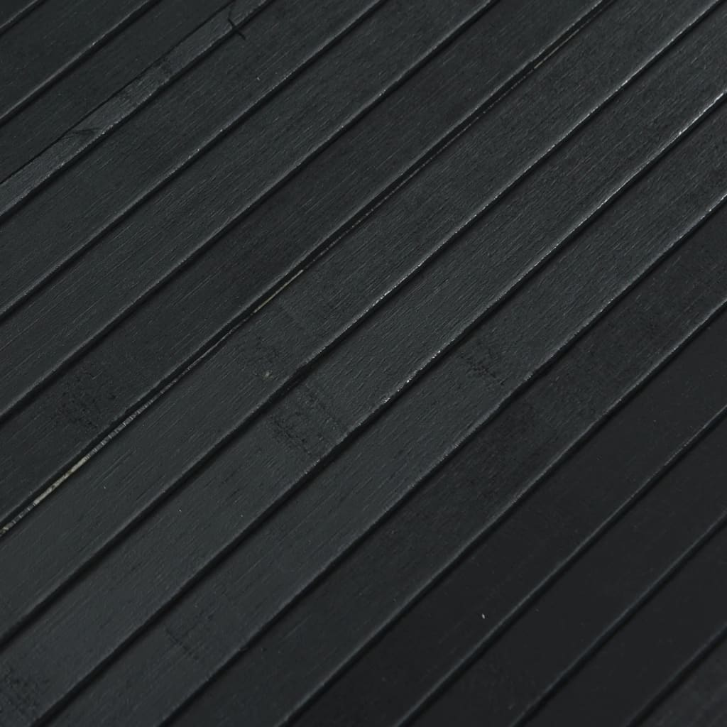 Divisorio Ambienti Nero Larghezza 600 cm Altezza 165 cm in Bambù