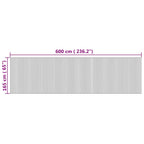 Divisorio Ambienti Naturale Larghezza 600 cm Altezza 165 cm in Bambù