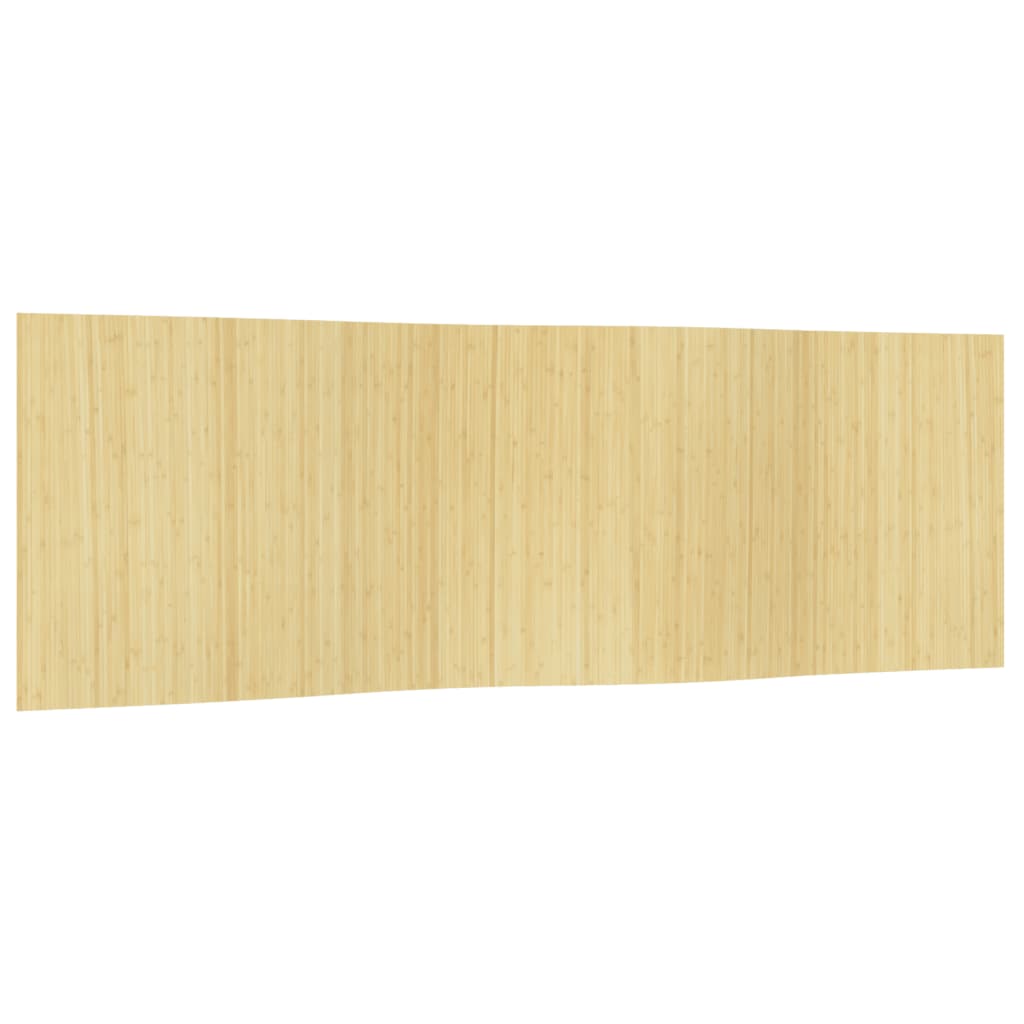 Divisorio Ambienti Naturale Chiaro Larghezza 600 cm Altezza 165 cm in Bambù